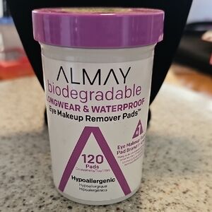 Almay Biodegradable Eye Makeup Remover Pads 120 Pads